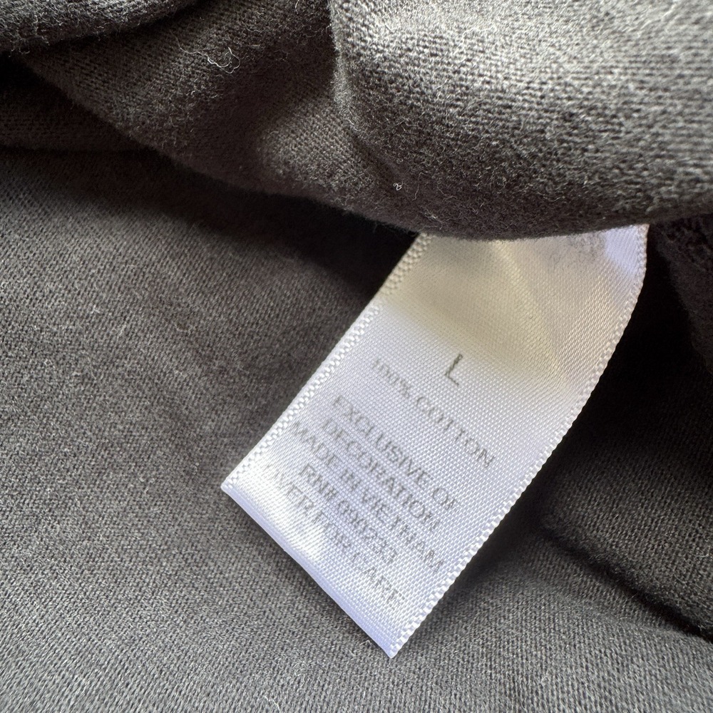 Essentials Black Tee Shirt Large Fear of God Cotton - Picture 5 of 7